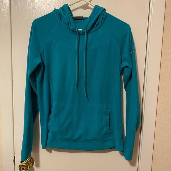 Columbia Glacial Fleece Hoodie - Small - Emerald - Picture 1 of 4